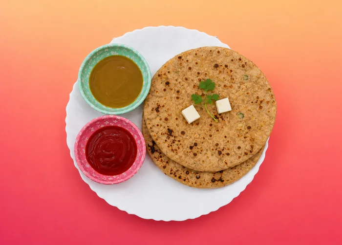 Paneer Paratha catering option