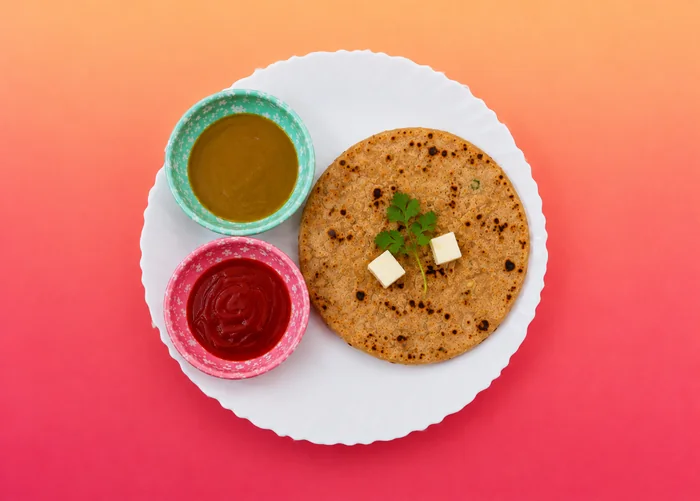 Paneer Paratha catering option
